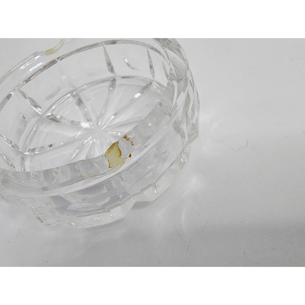 Crystal Ashtray Small Vintage - Picture 5 of 9